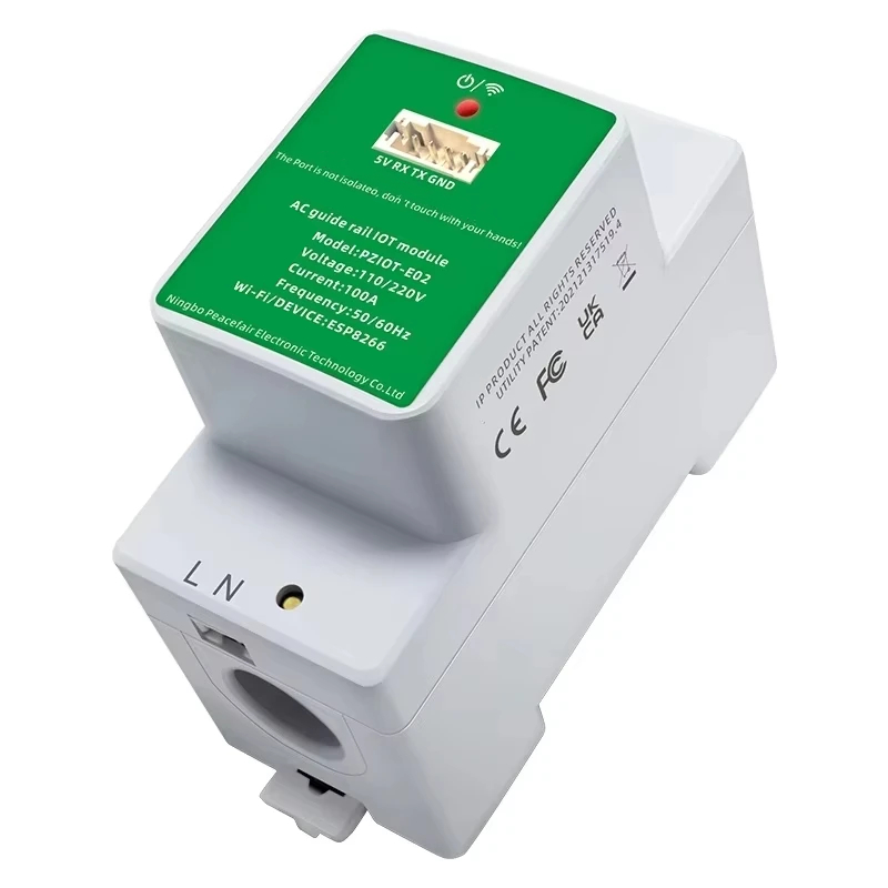 Smart Home Wiser - Misuratore di energia elettrica WiFi Tasmota,