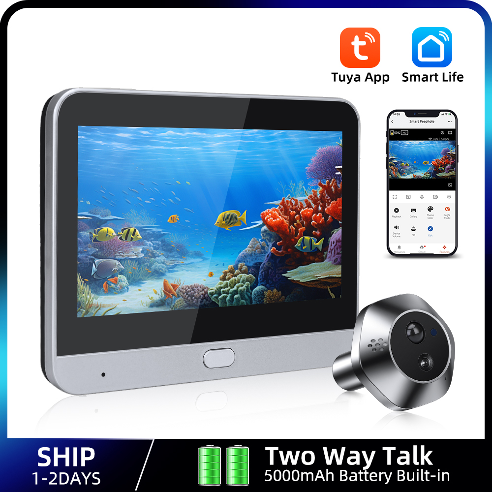 Smart Home Video - 1080P WiFi Spioncino Tuya Smart Spioncino