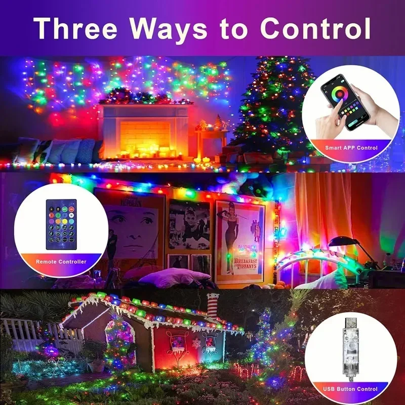 RGBIC LED String Lights Smart  - Smart Home Yellow recensione e prezzo