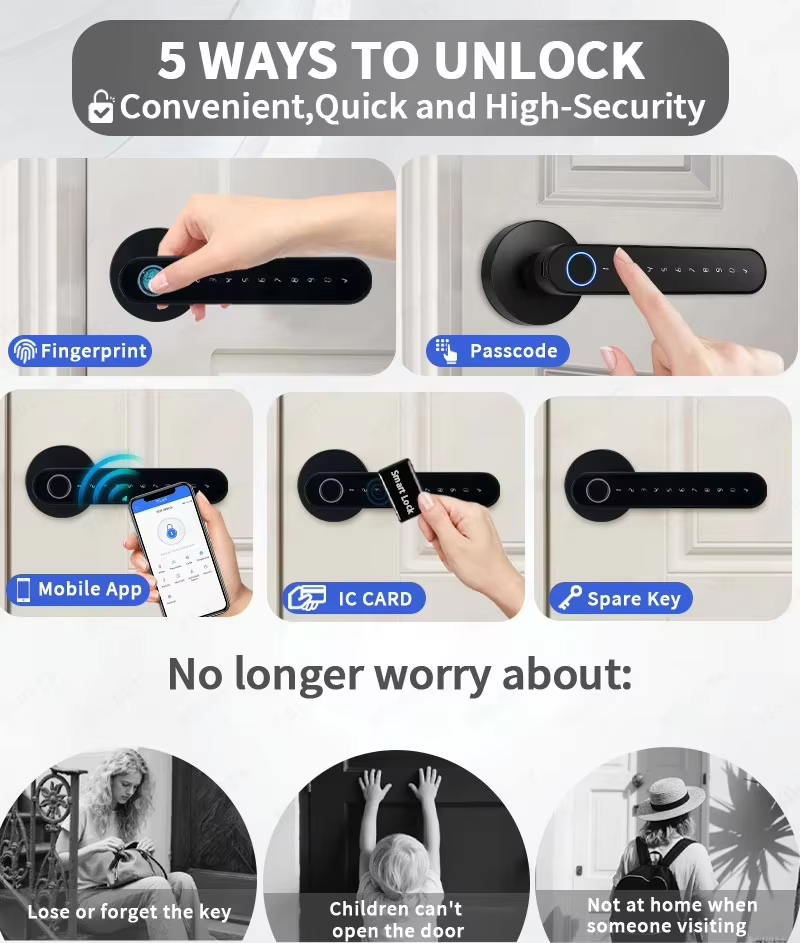 Serratura digitale intelligent - Smart Home Door Lock recensione e prezzo